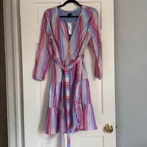 J Crew Striped Dress